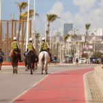 Cavalaria da PM reforça segurança na Operação Verão 2025/26