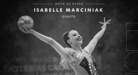 Imagem do post Ginasta Isabelle Marciniak morre aos 18 anos
