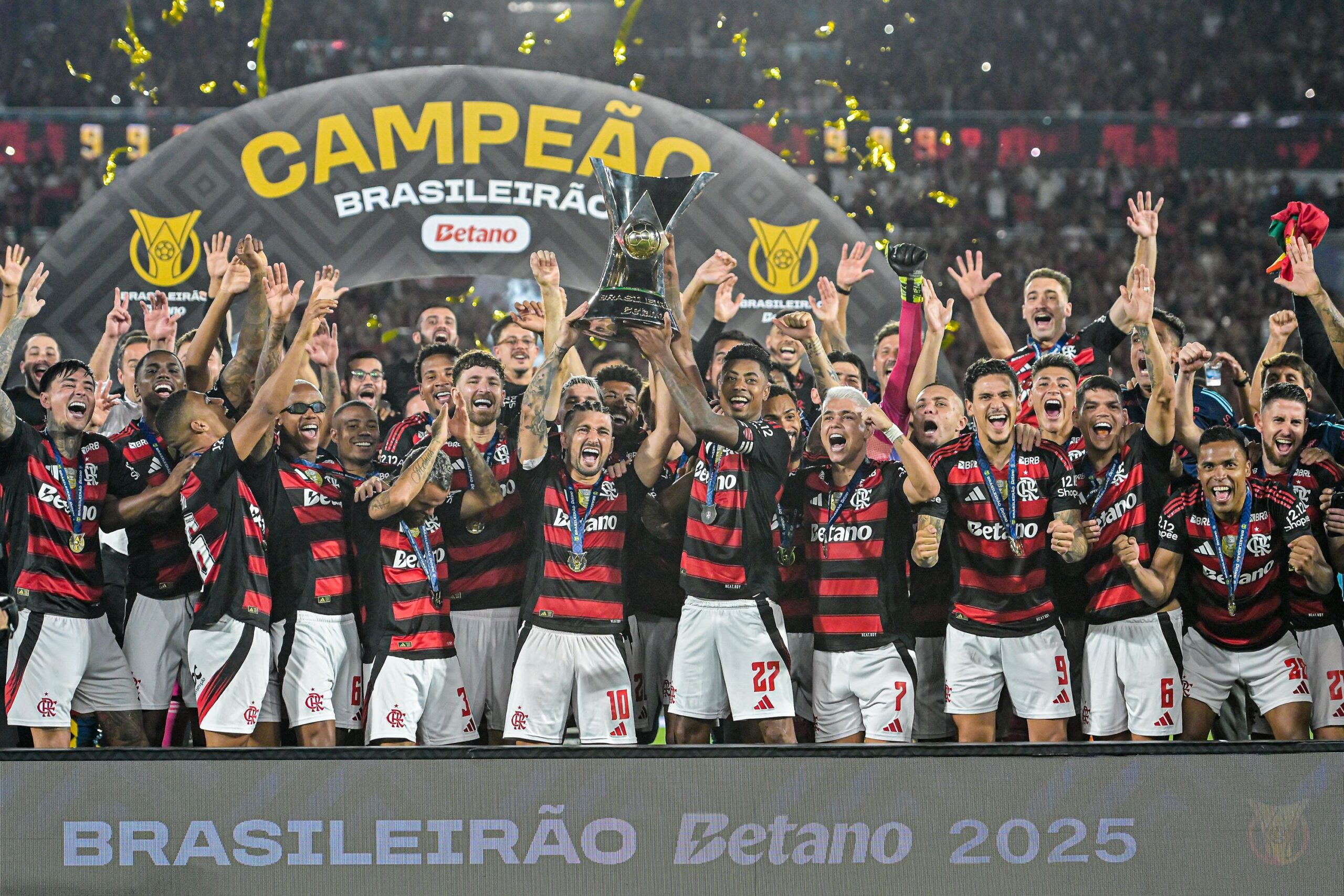 Flamengo é campeão brasileiro
