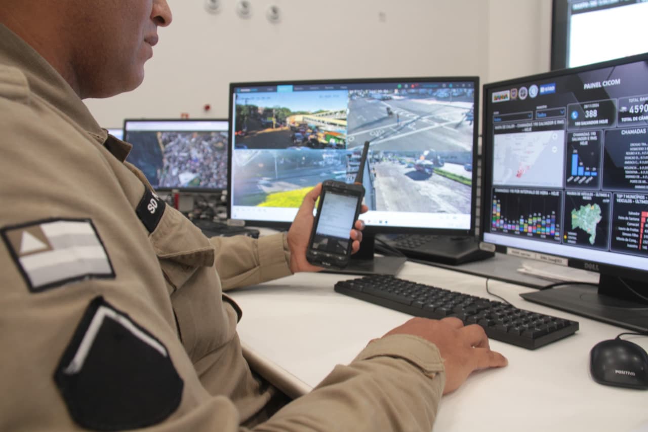 Reconhecimento facial prende 17 foragidos em cinco dias na Bahia