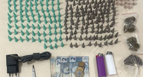 Imagem do post PM apreende drogas na Fazenda Grande do Retiro