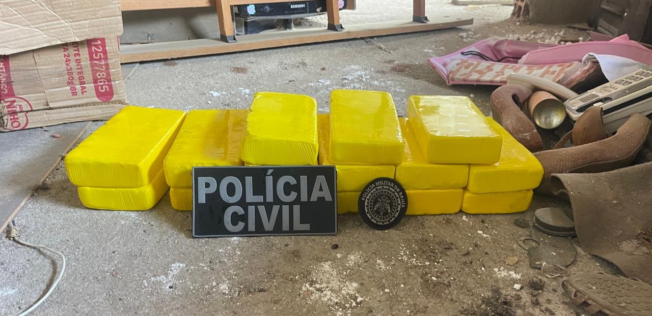 Polícia apreende 15 kg de cocaína e armas