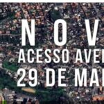 Novo acesso à Avenida 29 de Março foi liberado neste sábado