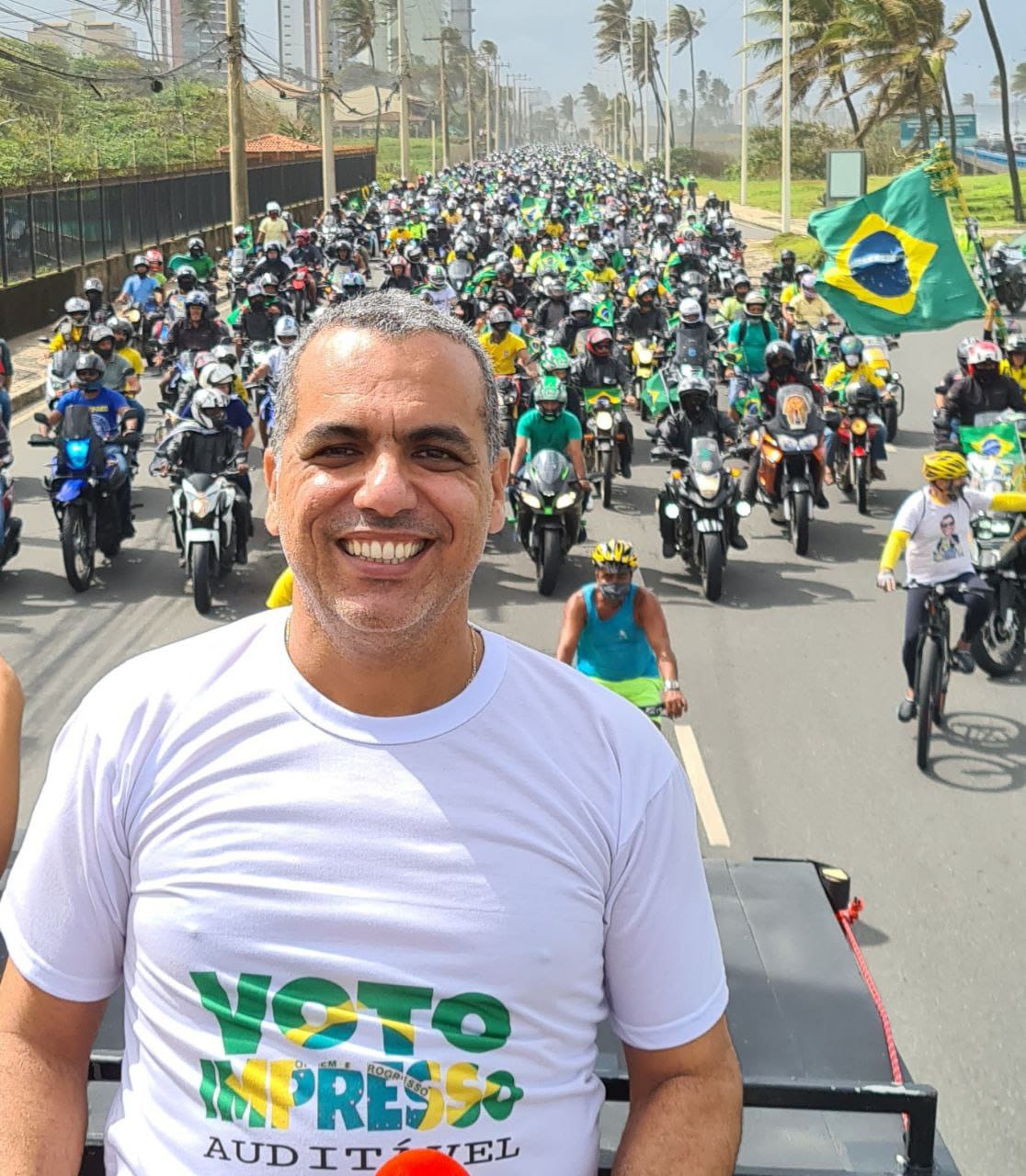 Cezar Leite apoia caminhada de Nikolas Ferreira e confirma ato em Brasília