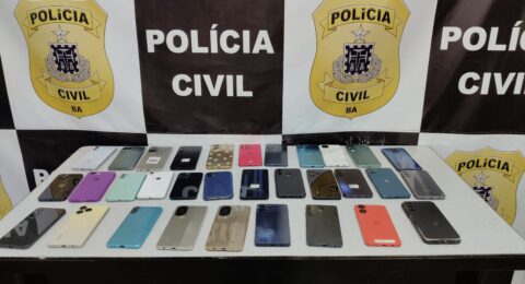 Imagem do post Polícia Civil recupera 32 celulares no Carnaval de Itabuna