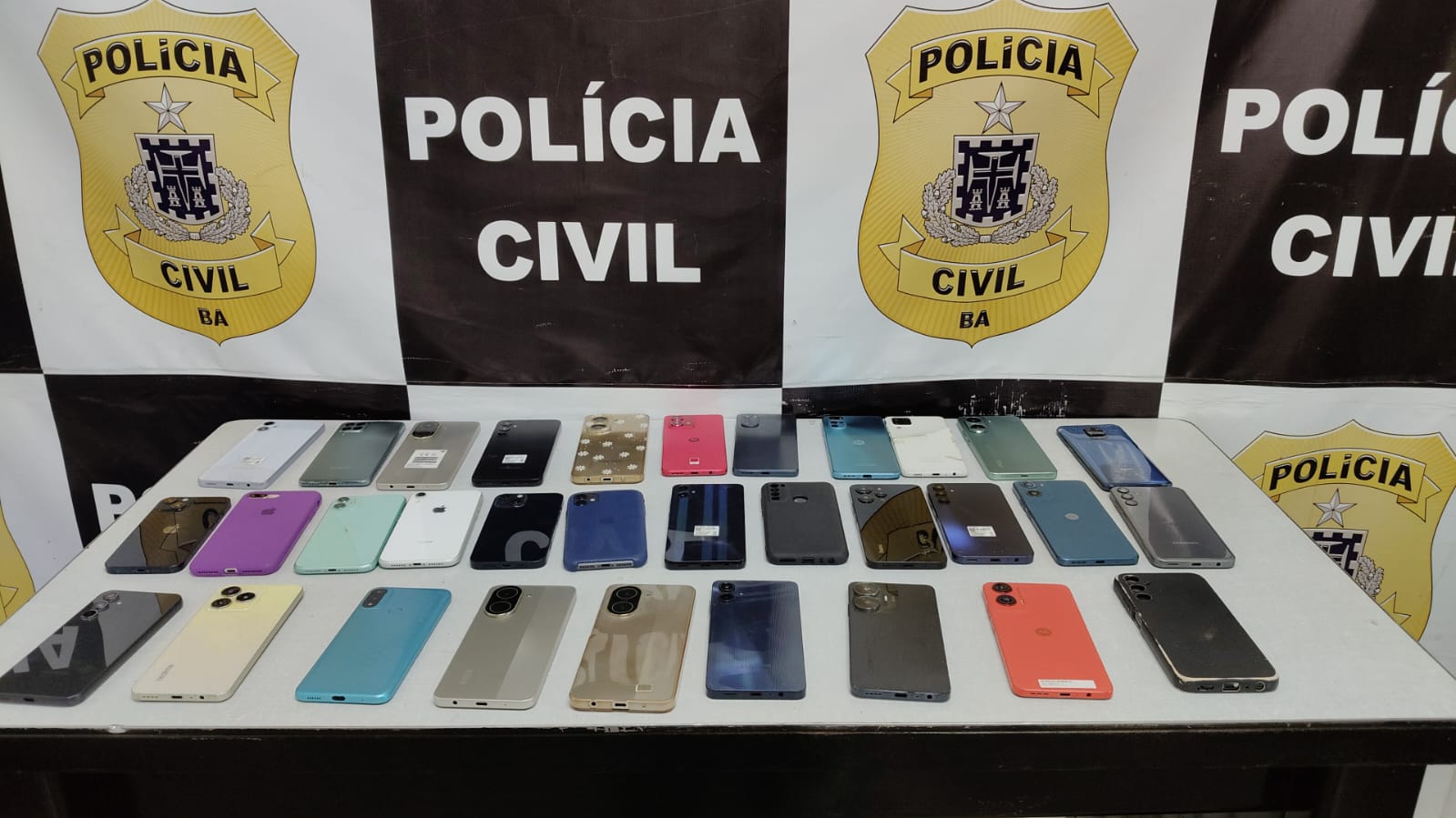 Polícia Civil recupera 32 celulares no Carnaval de Itabuna