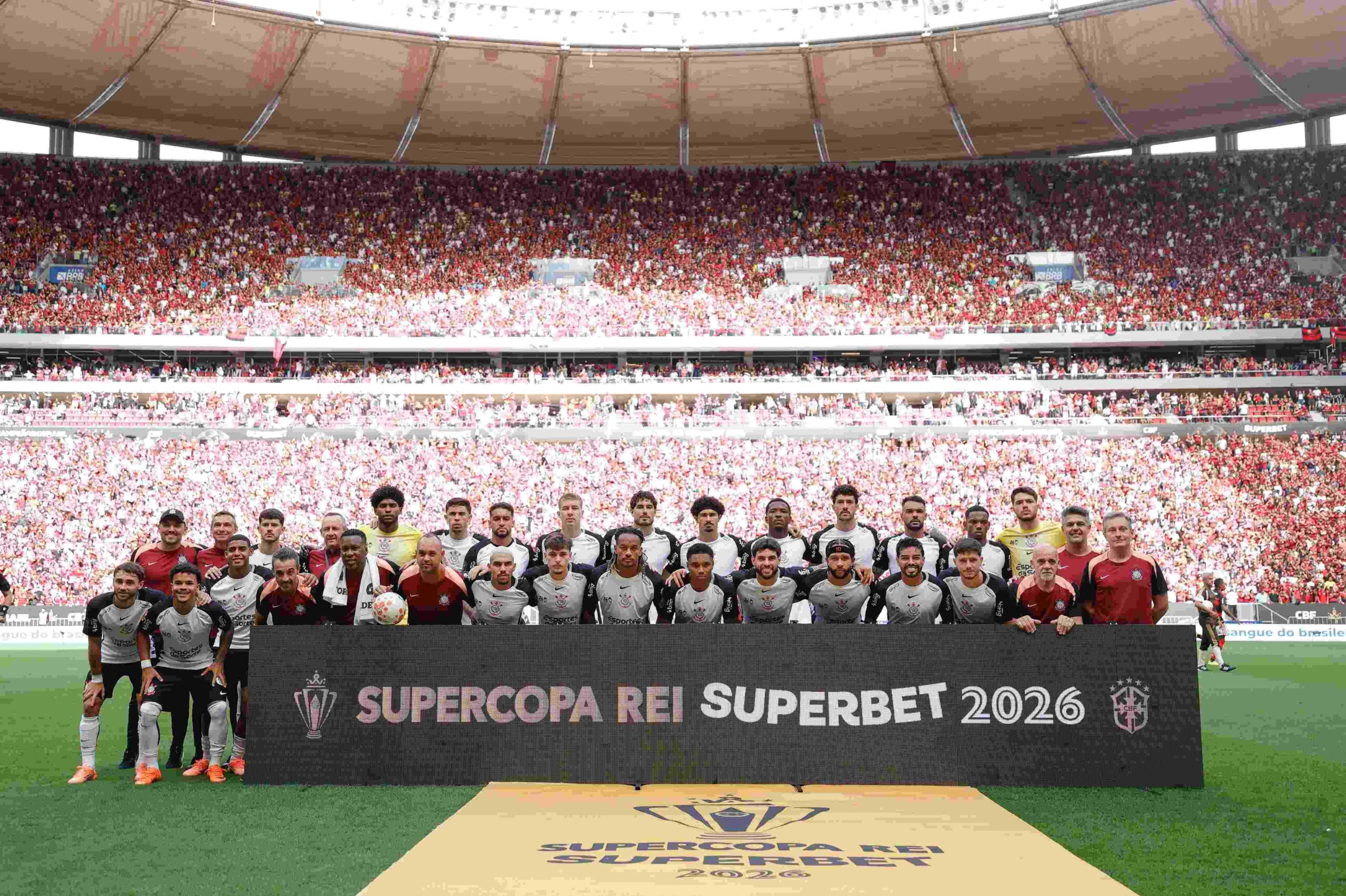 Corinthians vence o Flamengo e é campeão da Supercopa Rei 2026