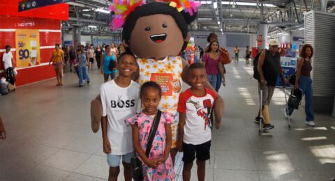 Imagem do post Ação no metrô reforça proteção de crianças no Carnaval