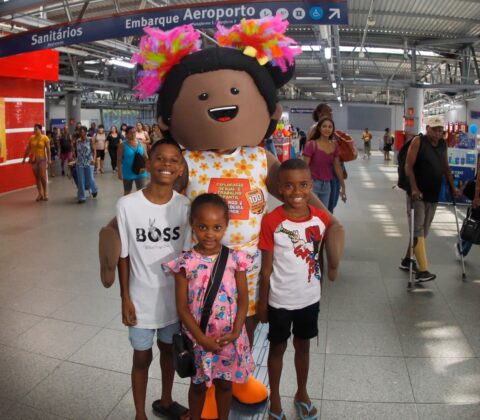 Imagem do post Ação no metrô reforça proteção de crianças no Carnaval