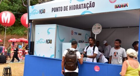 Imagem do post Ilhas de hidratação garantem água gratuita no Carnaval
