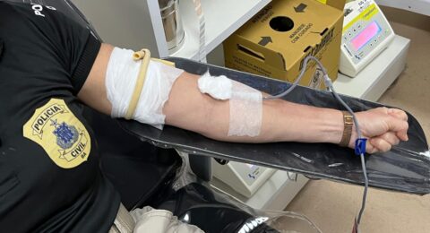 Imagem do post Polícia Civil reforça estoques de sangue ao aderir à campanha de verão da Hemoba