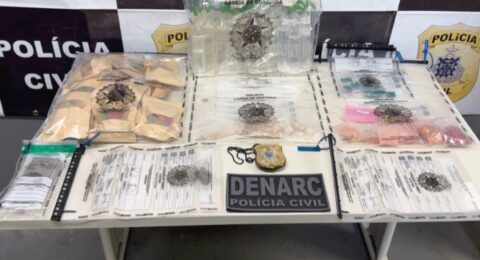 Imagem do post Operação apreende drogas que seriam vendidas no Carnaval
