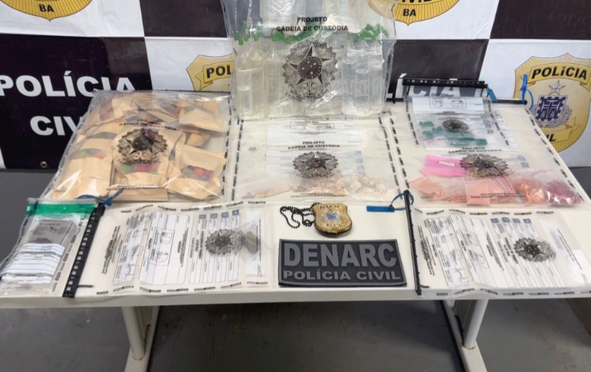 Operação apreende drogas que seriam vendidas no Carnaval