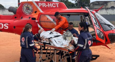 Imagem do post GOA realiza transporte aeromédico da Ilha de Itaparica para Salvador