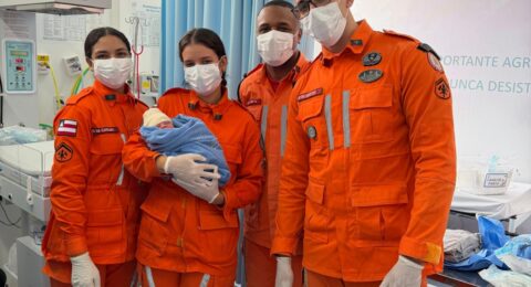 Imagem do post Bebê nasce em viatura do Corpo de Bombeiros
