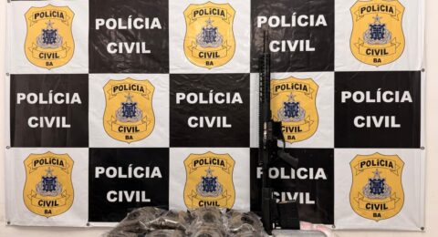 Imagem do post Polícia Civil apreende fuzil e drogas na região da Ceasa