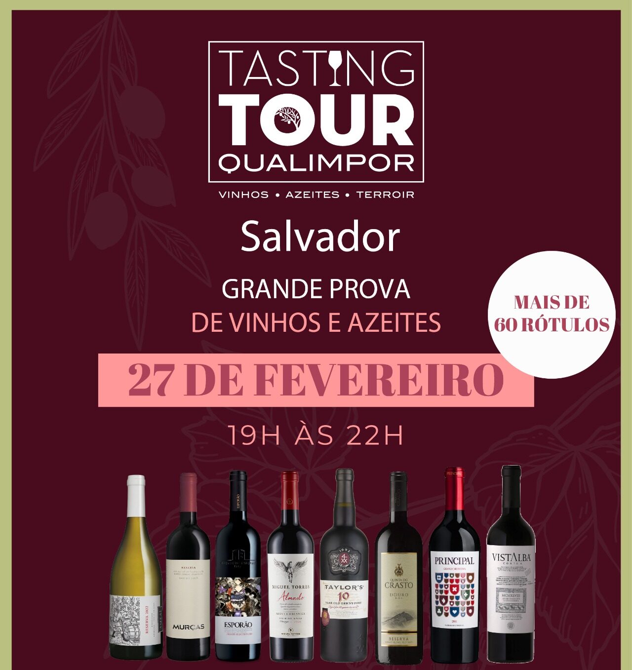 Imagem do post Qualimpor traz Tasting Tour a Salvador com rótulos icônicos