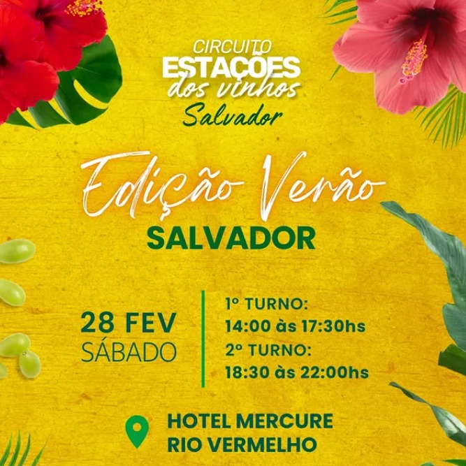 Imagem do post Está chegando o dia: Circuito Estações dos Vinhos Edição Verão