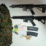 PM apreende dois fuzis em Valéria