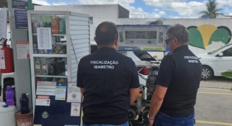 Imagem do post Ibametro interdita 28 bombas de combustível na RMS