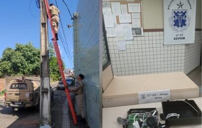 Imagem do post PM apreende câmera do tráfico em Lauro de Freitas