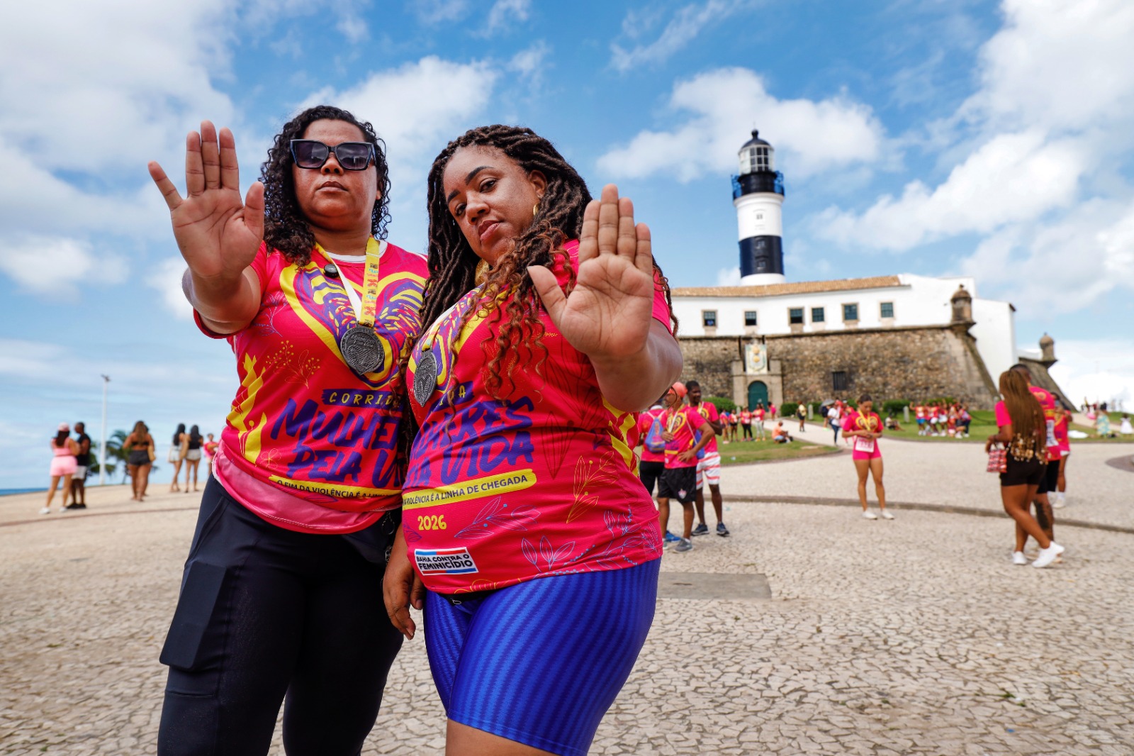 Corrida reúne milhares em Salvador em ato contra o feminicídio