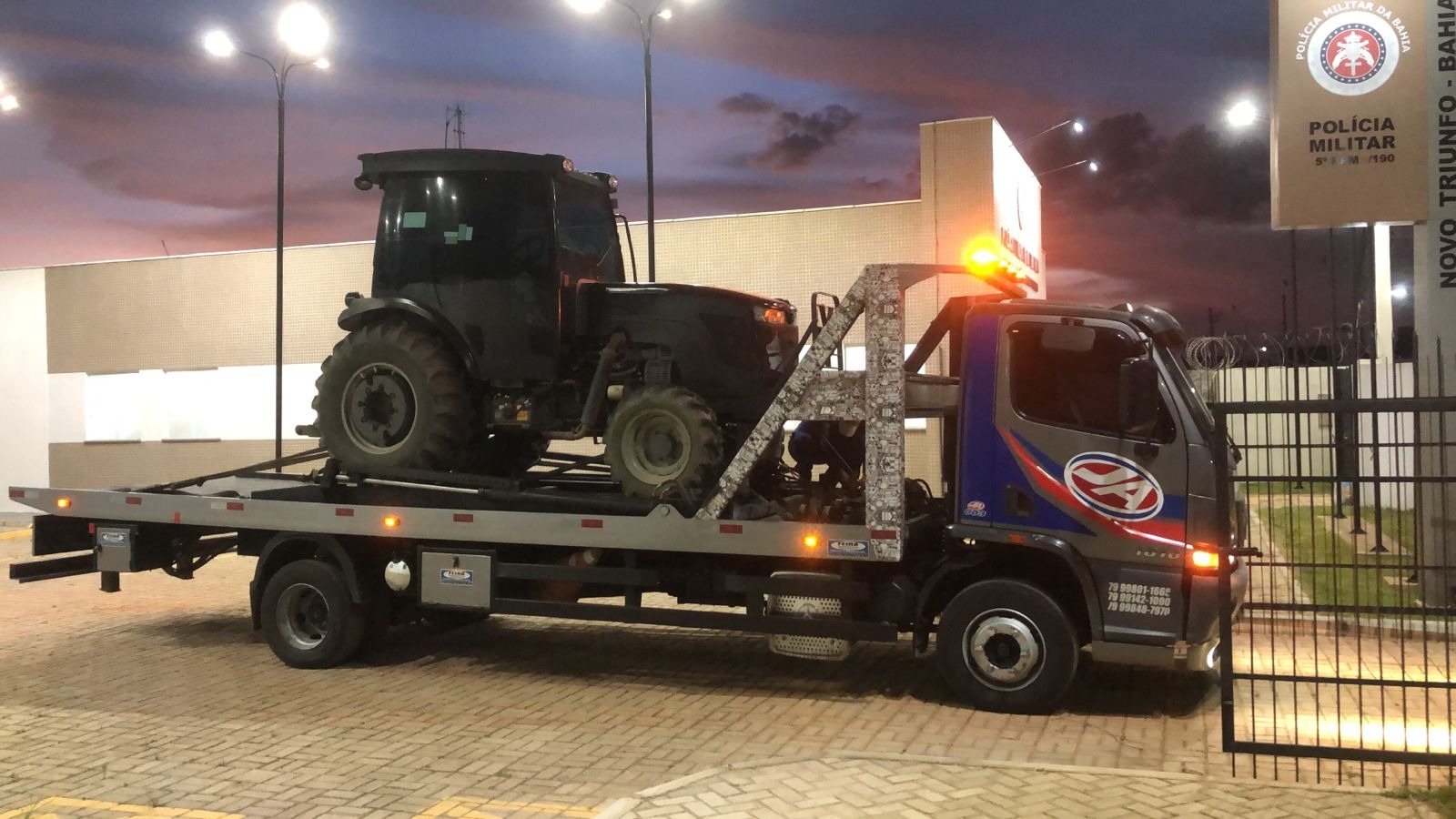 Bahia: maquinário de R$ 300 mil é recuperado após roubo