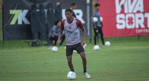 Imagem do post Vitória finaliza preparação para enfrentar o Atlético-MG no Barradão