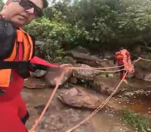 Imagem do post Turistas ingleses são resgatados após mais de 24h isolados na Chapada Diamantina