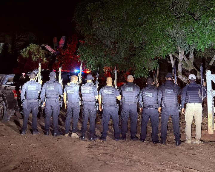 Operação prende suspeito de homicídio e apreende armas em Itabela