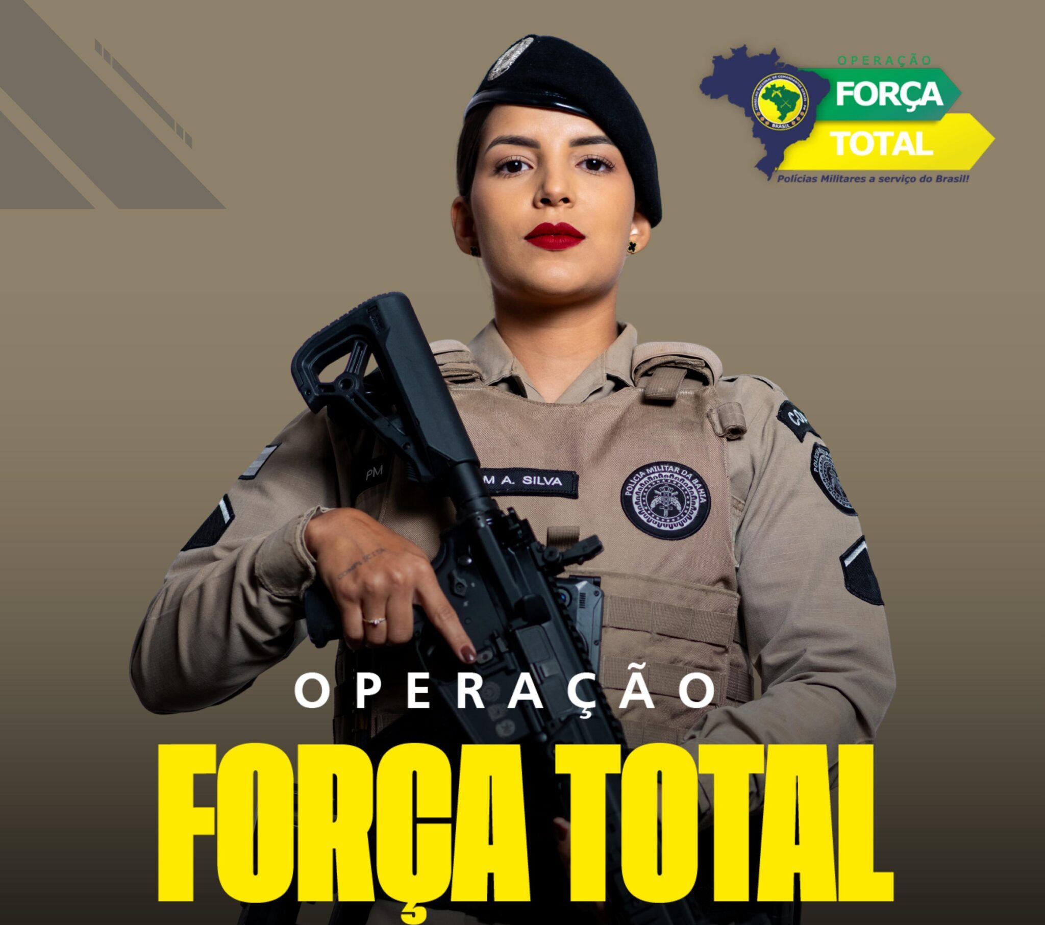 Operação Força Total reforça policiamento em Salvador