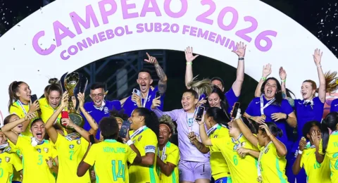 Imagem do post Brasil é campeão Sul-Americano Feminino Sub-20
