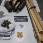 Drogas em cabos de vassoura são apreendidas em presídio