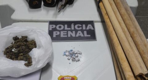 Imagem do post Drogas em cabos de vassoura são apreendidas em presídio
