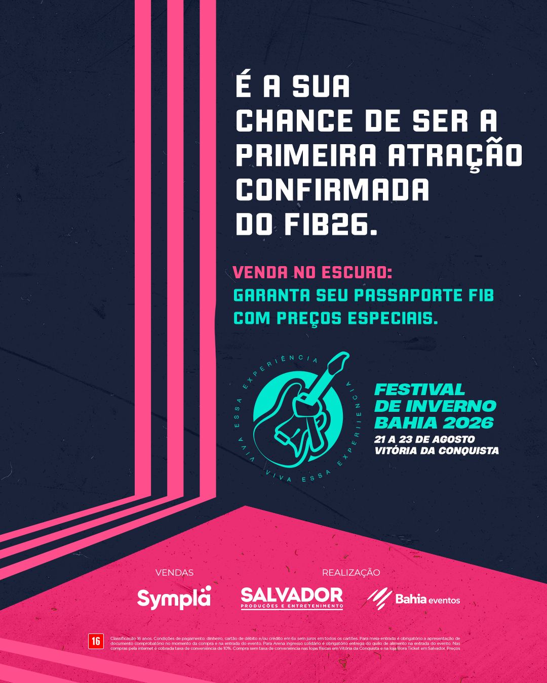 FIB 2026 abre vendas no escuro