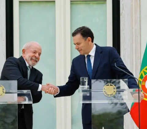 Imagem do post Lula defende atuação de empresas brasileiras em Portugal