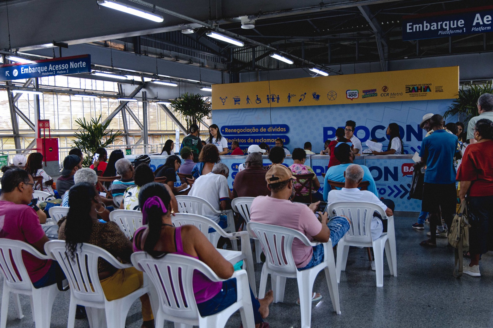 Procon em Movimento chega à nova rodoviária