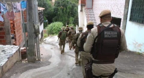 Imagem do post PM faz operação contra tráfico em Portão