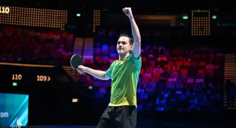 Imagem do post Calderano avança à semi e garante medalha