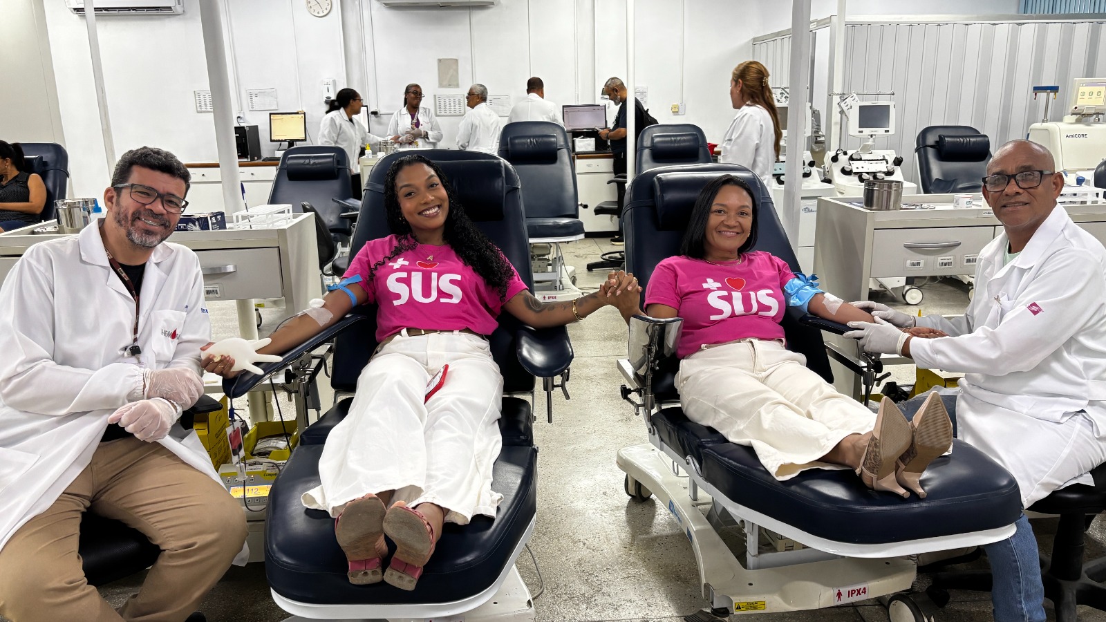 Hemoba promove campanha de doação no Dia das Mães