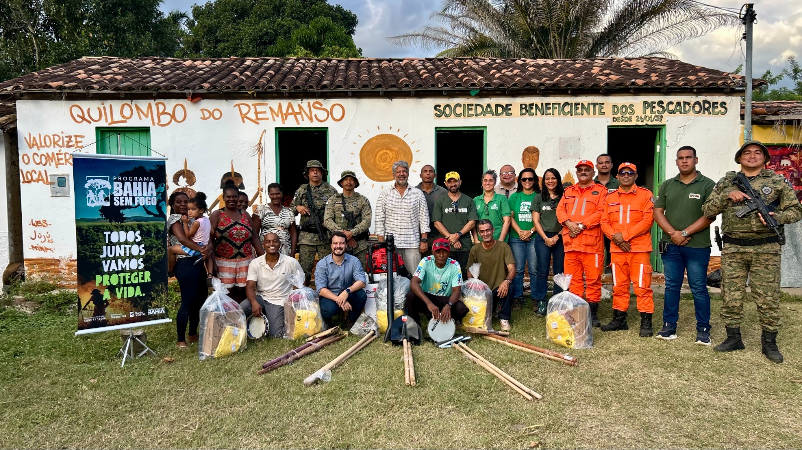 Caravana Bahia Sem Fogo inicia ações na Chapada Diamantina