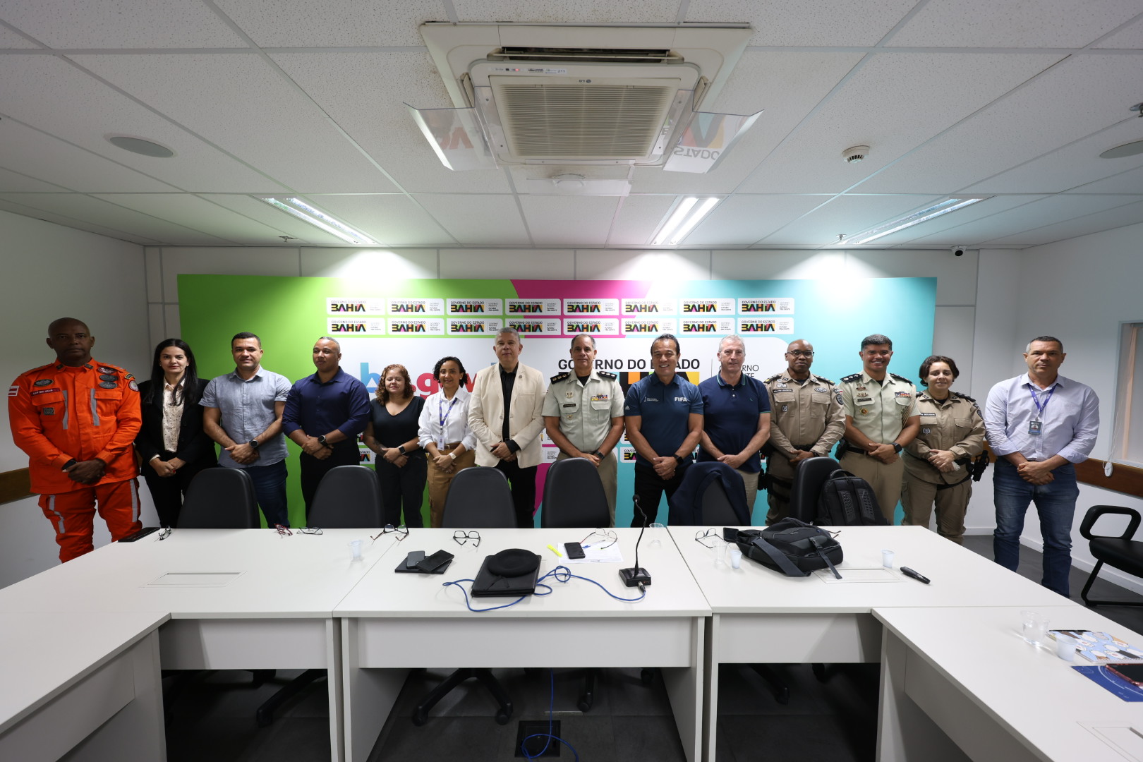 FIFA visita centro da SSP na Bahia para discutir segurança da Copa 2027