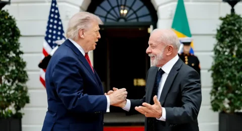 Imagem do post Lula deixa Casa Branca após reunião com Trump