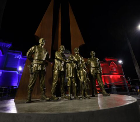Imagem do post PM da Bahia celebra 200 anos com monumento em Salvador