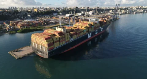 Imagem do post Ponte Salvador-Itaparica recebe primeiras estruturas da China