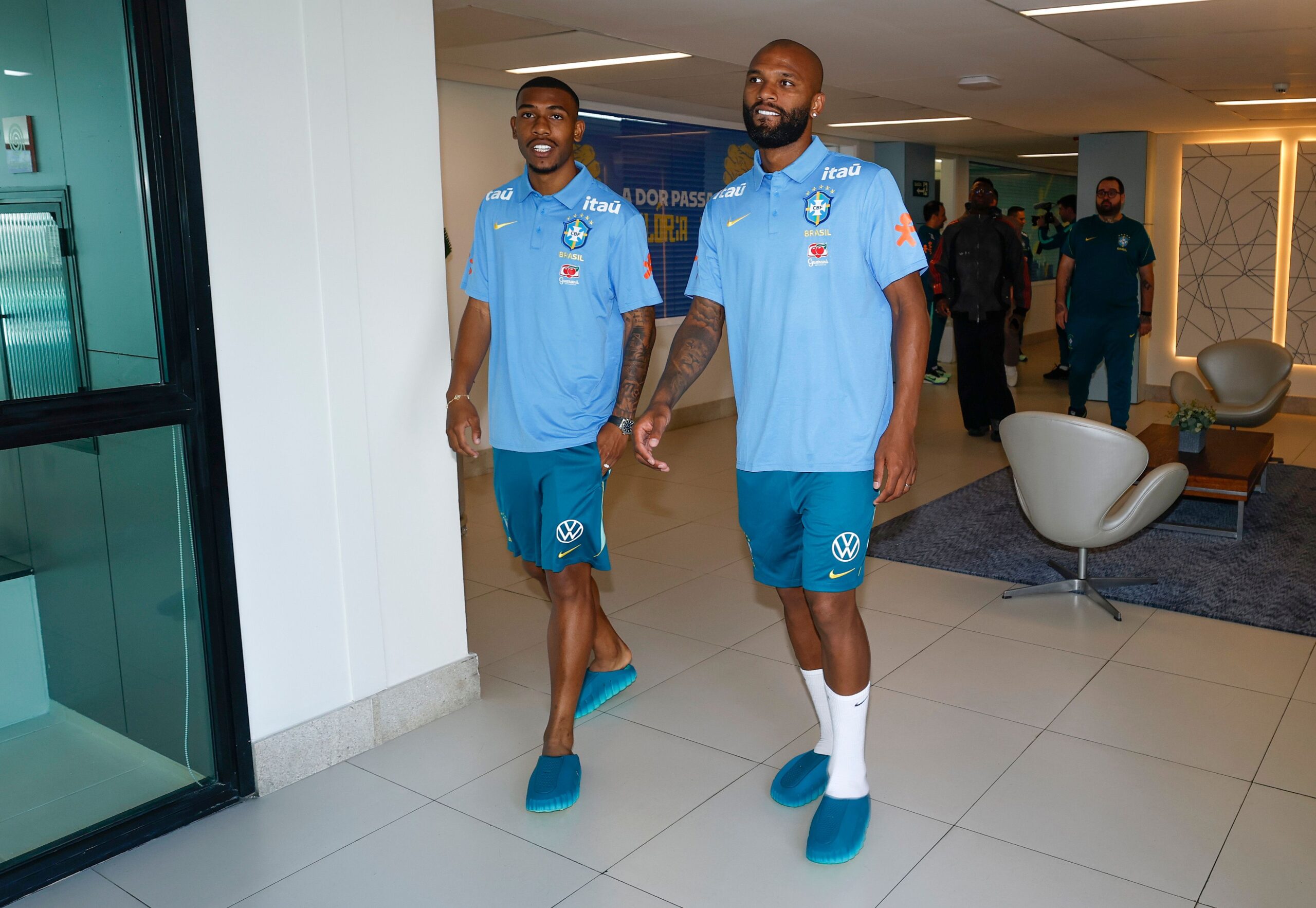 Seleção Brasileira inicia treinos para a Copa do Mundo