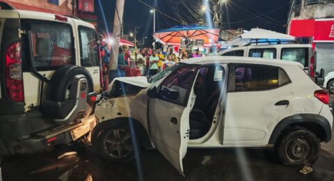 Imagem do post PM recupera carro roubado e prende três em Itapuã