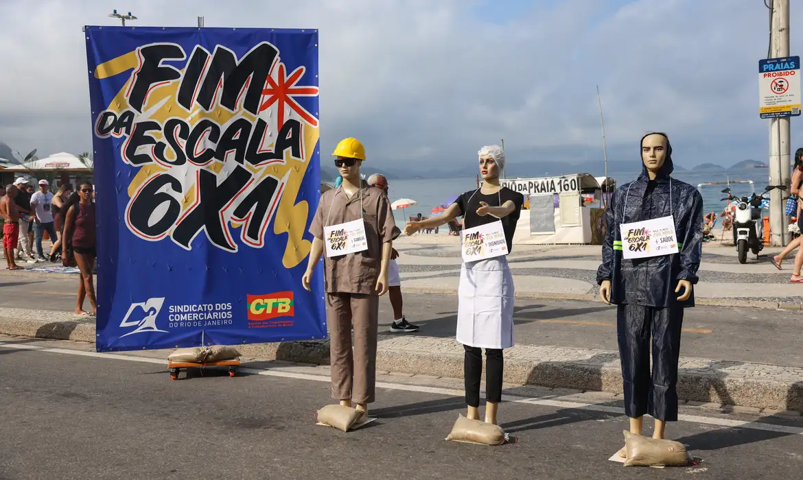 Governo lança campanha contra escala 6×1