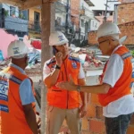 Desabamento em Pirajá deixa criança ferida e mobiliza prefeitura