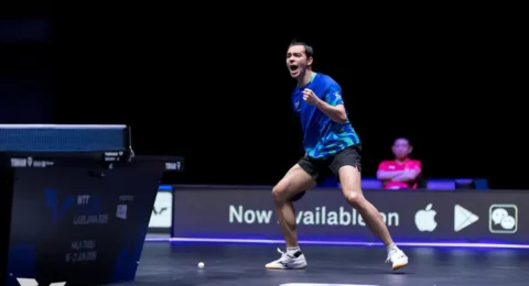 Imagem do post Hugo Calderano perde final e fica com vice em Ljubljana